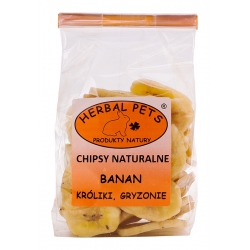 Herbal Pets BANAN - CHIPSY NATURALNE 75g